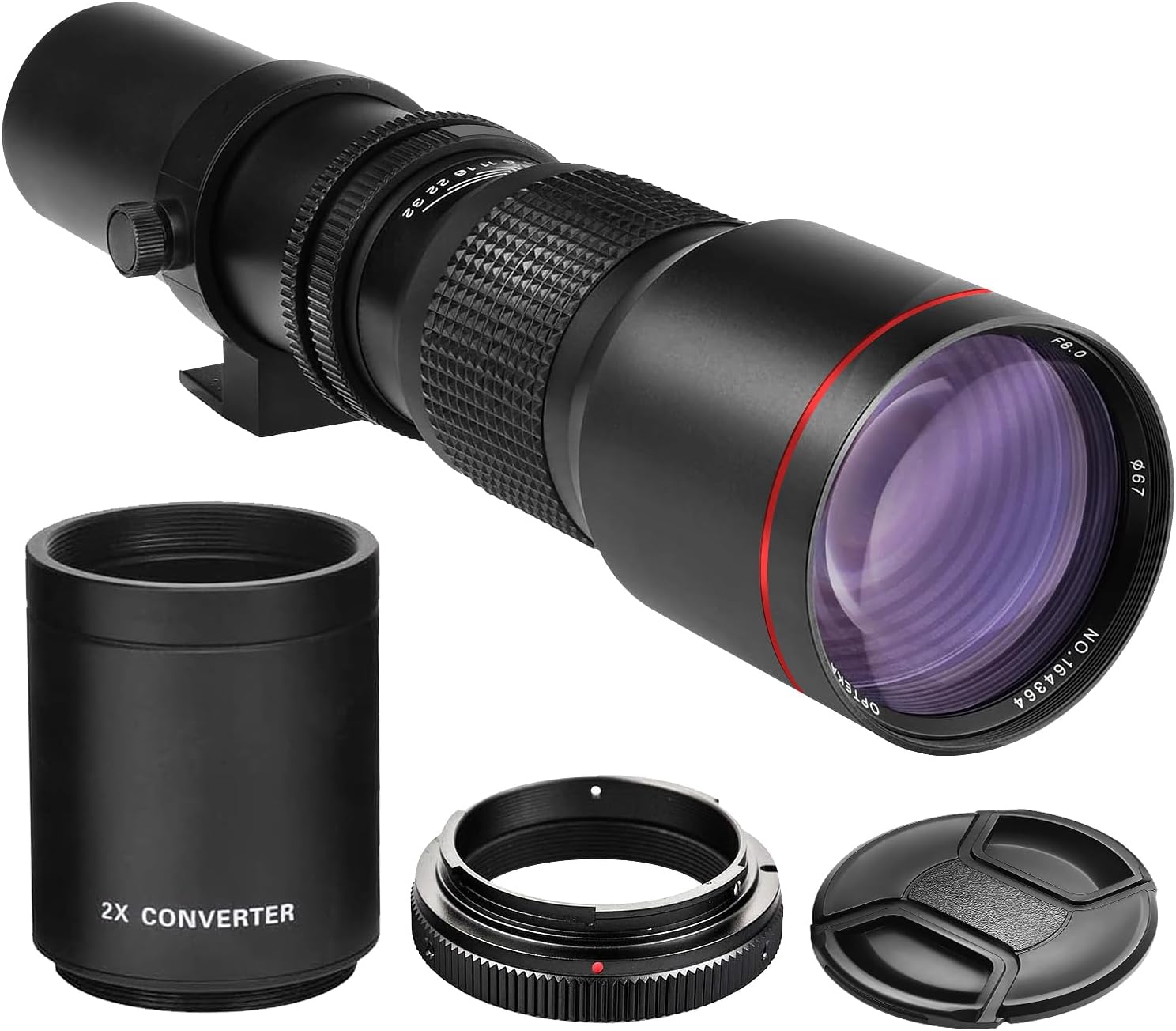 High-Power 500mm/1000mm f/8 Telephoto Lens Review