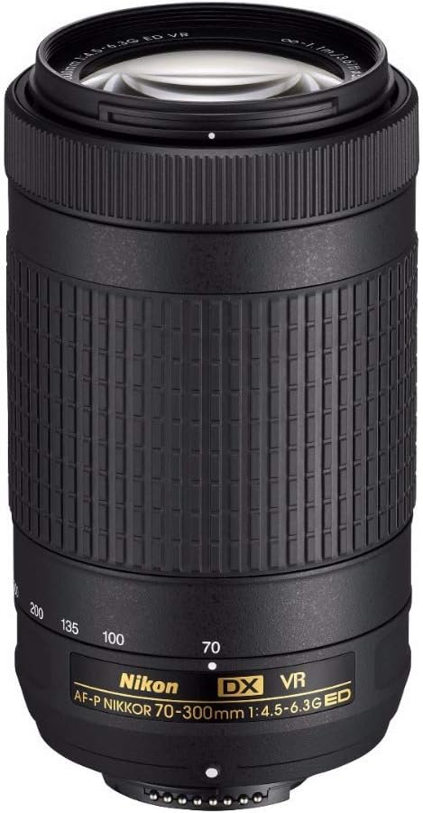 Nikon AF-P DX NIKKOR 70-300mm f/4.5-6.3G ED VR Lens for Nikon DSLR Cameras