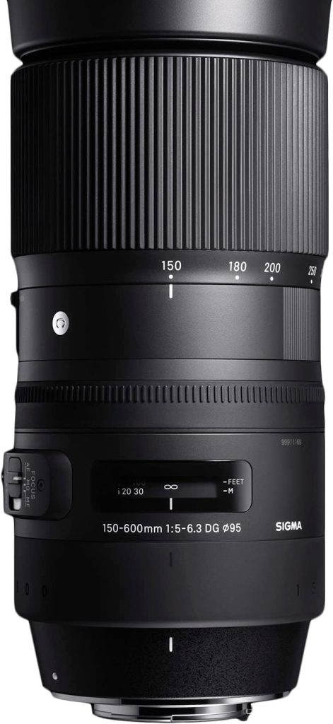 Sigma 150-600mm 5-6.3 Contemporary DG OS HSM Lens for Nikon